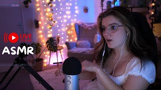 Live ASMR  Je te montre mon nouveau décor et 1h15 de triggers  4 septembre 2024 [upl. by Hinda]