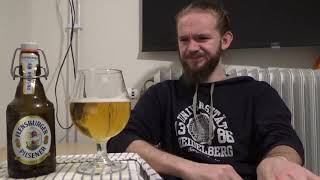 Beer CraftBeer Beer Review 2518 Flensburger Brauerei  Flensburger Pilsener Germany [upl. by Ynnam585]