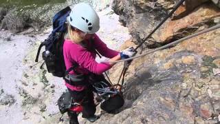 Discovery Dolomites Via Ferrata Piazzetta  Sella Group [upl. by Fairlie]