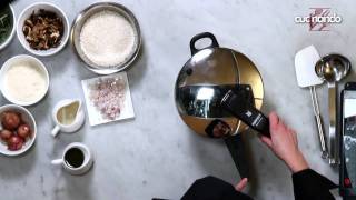 Cucinando  Risotto con Pentola a pressione WMF Perfect [upl. by Armbrecht]