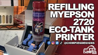 Sublimation Ink Refill Epson 2720 [upl. by Phebe]