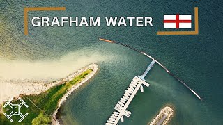 Grafham Water England  Drone Tour Lake View  May 2023 [upl. by Gwenette]