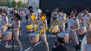 WGI 2023 Gold Drum amp Bugle Corps Lot Run [upl. by Ardenia]