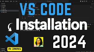 How Install Visual Studio Code VS Code on Windows 11 2024  VS Code Installation [upl. by Carlstrom]