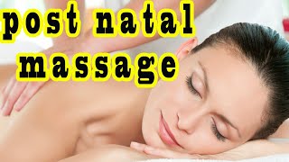 What Is Post Natal Massage Therapy [upl. by Airogerg]