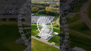 Willen Lake  Milton Keynes drone uk miltonkeynes willenlake buckinghamshire london [upl. by Tidwell]