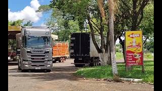 Scania super R450 no Barra limpa [upl. by Cornall]