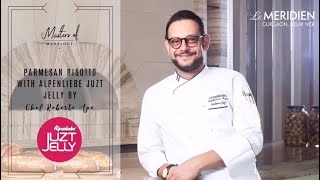 Alpenliebe Juzt Jelly Parmesan Risotto by Chef Roberto Apa [upl. by Idnim]