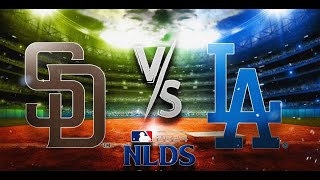 Padres vs Dodgers Full Game  NLDS Game 2 [upl. by Einahets]