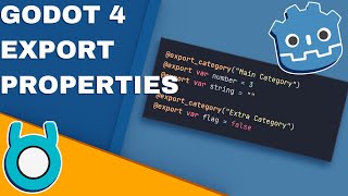 Godot 4 Export Properties Tutorial [upl. by Hsu]