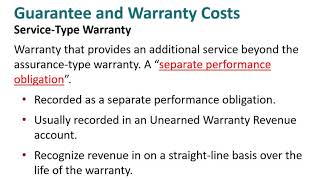 ACCT362  Accounting for Warranties [upl. by Chrisse]