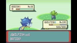 POKEMON EMERALD  QWILFISH  BATIDO  MILK DRINK [upl. by Eniladam656]