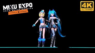 Gimme×Gimme Focus on Singers Miku and Rin Live MIKU EXPO 2024 CC Subtitles [upl. by Asirralc]