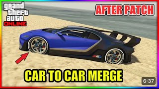 GTA ONLINE NEW WORKAROUND YACHT MERGE CARS 2 CAR WORKING METHOD AFTER PATCH [upl. by Noit]