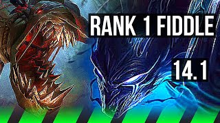 FIDDLE vs NOCTURNE JNG  Rank 1 Fiddle 800 games 5310  NA Challenger  141 [upl. by Stanfield]