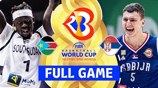 South Sudan v Serbia  Full Basketball Game  FIBA Basketball World Cup 2023 [upl. by Swetlana]