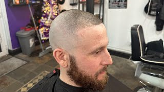 SOUTHSIDE SKIN FADE DETAILED TUTORIAL FRESH FADE COMES TO THE UK WITH LINED PARTING [upl. by Barthol740]