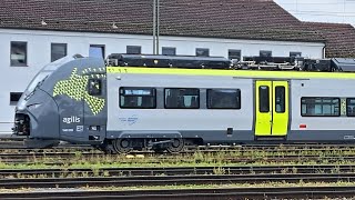 Donauwörth BR463 Agilis Mireo warten noch auf ihren Einsatz RE16 mit BR111 ICE4 amp ARVERIO Mireo [upl. by Turpin]