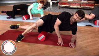 Foam roller Ab workout [upl. by Mellette]