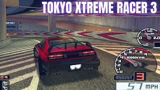 Nissan 300zx  Tokyo Xtreme Racer 3  2K HD gameplay  PS2 Emulator [upl. by Auhoj]