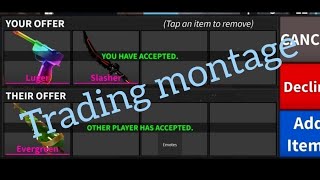 Trading montage mm2 huge wins [upl. by Traci669]