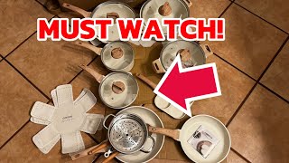 CAROTE 21 Piece Cookware Sets Nonstick Pots amp Pans Full In Depth Review [upl. by Lednew]