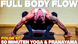 🧘‍♂️50 Minuten Ganzkörper Yoga Flow Mit Atemmeditation [upl. by Nylynnej614]