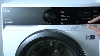 AEG Washing Machine ML6SE26DP  How to Perform a Factory Reset  Resetting to Default Settings [upl. by Ecilegna]