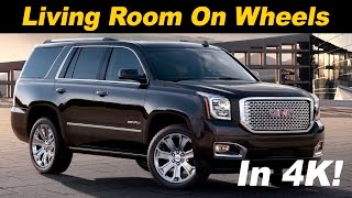 2016  2017 GMC Yukon Denali XL Review also covers Tahoe amp Suburban in 4K UHD [upl. by Arlon]