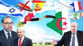 Rôle de lAlgérie dans la coupure délectricité au Maroc  lEspagne refuse un navire vers Israël [upl. by Githens]