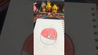 Voltorb drawing from Pokémon [upl. by Sculley]