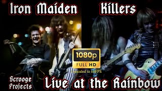 Killers Live  Iron Maiden  Live at The Rainbow  Upscaled 1080HD60FPS [upl. by Cathyleen]