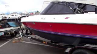 1999 Boat Tige 2200I 22 MERCURY MIE 350 MAG MPI SKI DD Run N110 [upl. by Hcnarb]