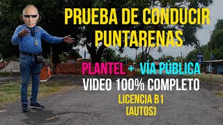 Prueba Práctica de Manejo  Licencia B1 Puntarenas [upl. by Gehlbach]