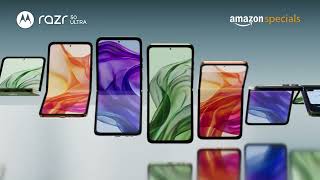 MotorolaRazr50Ultra  4” 165Hz External Display  At ₹5000mo  Know more on AmazonInOfficial [upl. by Fanestil306]