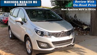 Marazzo M6 8 Seater ReviewOn Road PriceFeatures  Marazzo M6  Marazzo M6 2019 [upl. by Schlessel393]