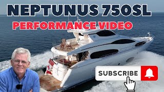 Neptunus 750SL Performance Video  New BoatNew Numbers [upl. by Novehc]