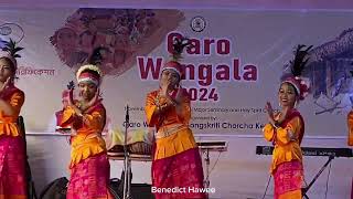 Remix Garo Dance Dhaka Wangala 2024 [upl. by Aelaza41]