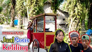 MARKONAH JUALAN SOSIS TELUR GULUNG KELILING  PART 1 [upl. by Alleynad823]