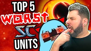 TOP 5 WORST STARCRAFT UNITS Tasteless DOESNT Want To See In STORMGATE [upl. by Akselaw]