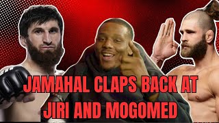 Jamahal Hill responds to shots fired from Magomed and Jiri prochazka amp confirms date for ufc 311 LA [upl. by Haseefan]