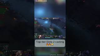 The casters are definitely doing this on purpose 😭🤣 dota2 shorts [upl. by Inatirb307]