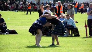 Bridge of Allan Highland Games Wrestling [upl. by Moorish]