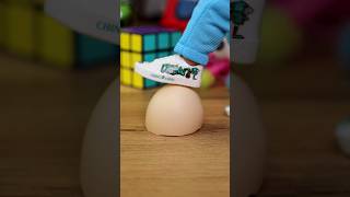 🥚👟 Test Sneakers vs Egg with Slime shorts asmr [upl. by Notfol]