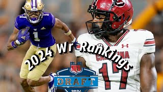 Top 10 WRs in the 2024 NFL Draft  Could Dallas Possibly Draft a Wr [upl. by Aenel]