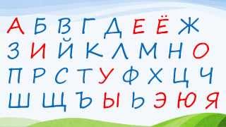 Russisch lernen Russisches Alphabet [upl. by Enorahs]