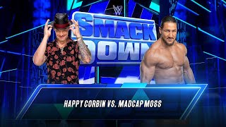 WWE 2K  Happy Corbin vs Madcap Moss  Friday Night Smackdown  Xbox 4k60 [upl. by Annayad350]