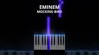 Eminem  Mocking Bird  PIANO TUTORIAL [upl. by Sudderth]