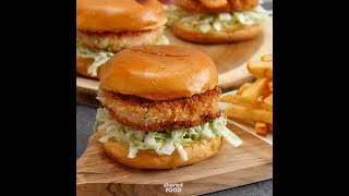 Crispy Shrimp Burger [upl. by Sadiras454]