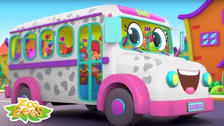 Roues Dans le Bus  Plus Vidéos de Véhicules et Préscolaire Chanson pour Enfants [upl. by Aley610]